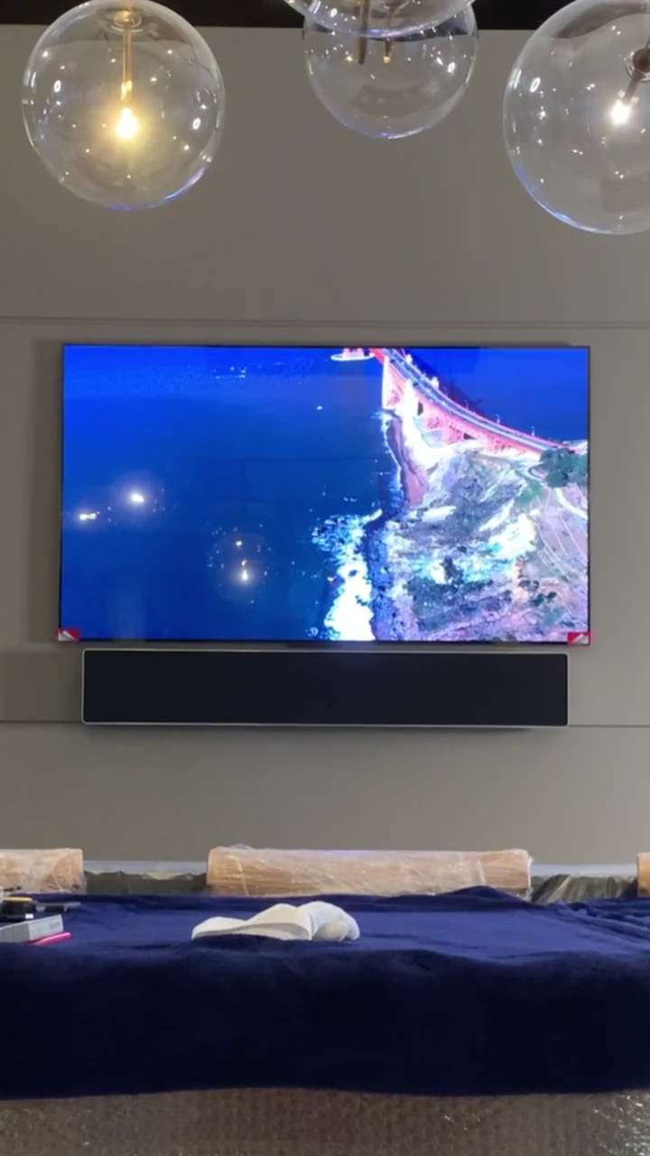 LG в готовом интерьере